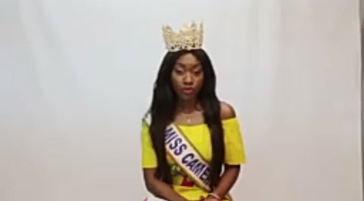 MISS CAMEROUN 2018 REAGIT SUITE A LA POLÉMIQUE SUR L'HYMNE NATIONAL