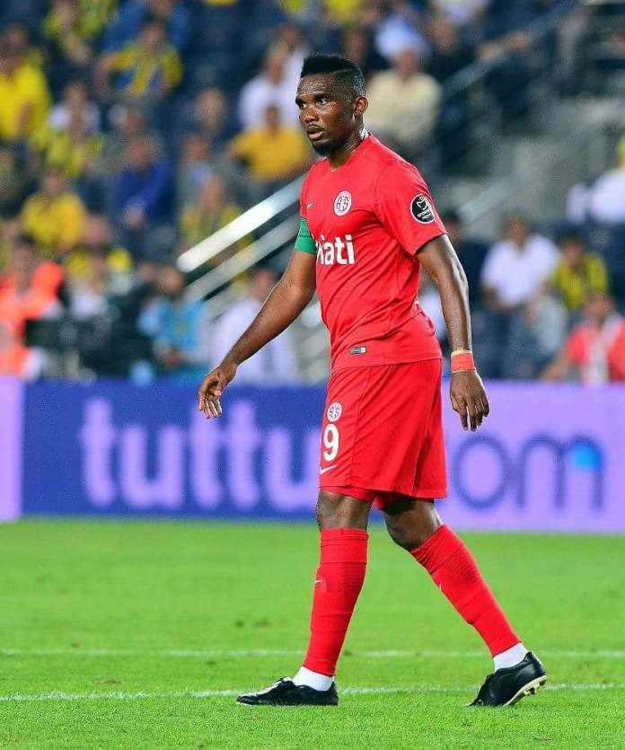 SPORT: Samuel Eto’o quitte Antalya