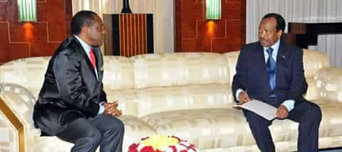 Un émissaire équato-guinéen reçu par le Président Paul Biya