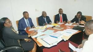 SPORT/FOOTBALL : LES MEMBRES DU COMITE DE NORMALISATION DE LA FECAFOOT EN CONCLAVE