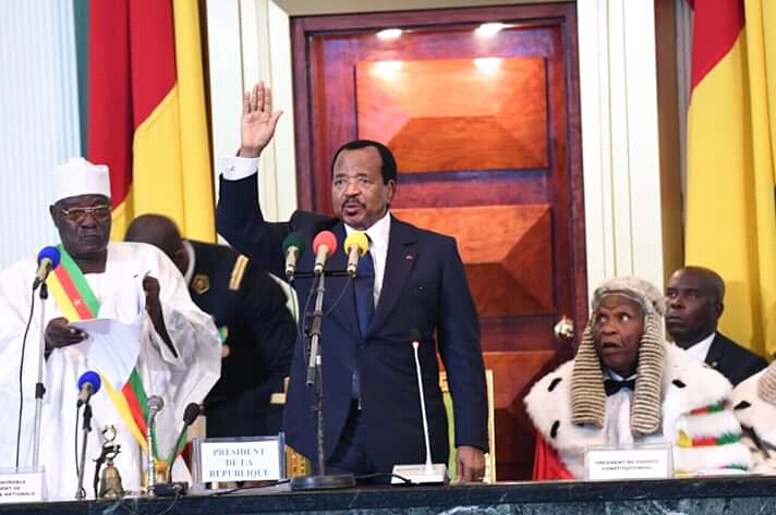 Politique : Paul Biya prête serment sous tensions