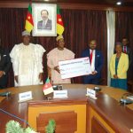 CORONAVIRUS : United Bank for Africa (UBA) Cameroun fait un don de 150 millions de FCFA au Gouvernement du Cameroun pour soutenir les efforts de lutte contre le COVID-19.