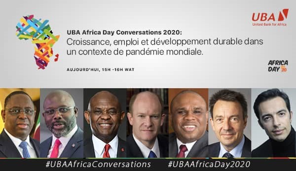 JOURNÉE : DE L'AFRIQUE     UBA GROUP ORGANISE LES UBA AFRICA CONVERSATIONS