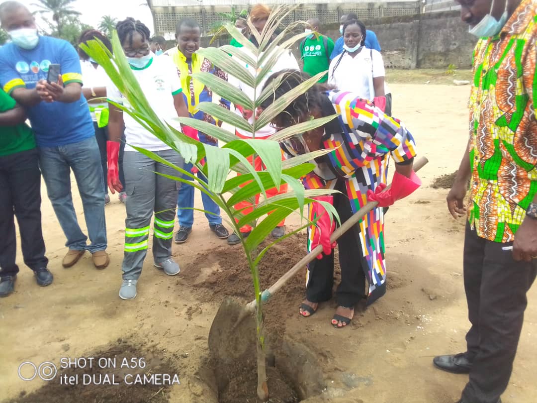 ENVIRONNEMENT : Nestlé Cameroun plante 200 arbres à Douala 4è