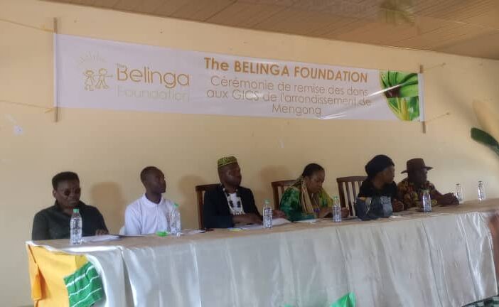 THE BELINGA FOUNDATION Après l'éducation et la santé, honneur au développement durable